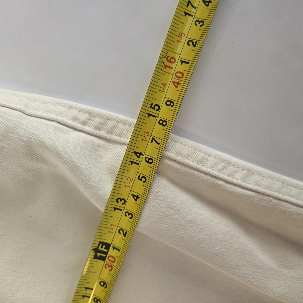 NWT Hudson Barbara High-Rise Baby Bootcut Jeans - Ecru - Size 25 - Picture 6 of 6